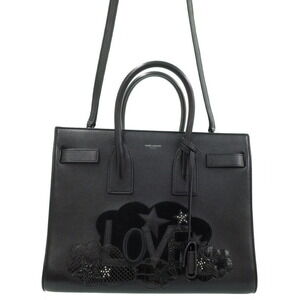 SAINT LAURENT PARIS Sac de Jour Love Patchwork Bag
